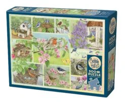 Garden Birds In Spring 500 Piece Jigsaw -All Jigsaw Puzzles 9b974c0c 779b 4372 809e faf47eab8574