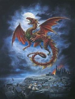 The Whitby Wyrm - 1000 Piece Fantasy Jigsaw Puzzle