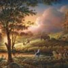 Schmidt Terry Redlin: Sun Gold Over Ripe Fields 1000 Piece Jigsaw Puzzle -All Jigsaw Puzzles 9ca2c04b 472c 4361 8ef3 447cb112a8fb