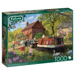 Falcon De LuxeCountryside Locks 1000 Piece Jigsaw Puzzle -All Jigsaw Puzzles 9e13263c 9c67 430c 8ec8 d4181acc83ce