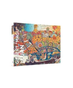 Gilbert “Magu” Luján: Cruising Turtle Island 1000-Piece Jigsaw Puzzle -All Jigsaw Puzzles AA1192 Cruising Turtle Island 1000 Piece Jigsaw Puzzle Box 1