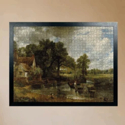 The Hay Wain - National Gallery 1000 Piece Jigsaw Puzzle -All Jigsaw Puzzles AJP NG1207 The Hay Wain 1000 Constable Jigsaw Framed Wall