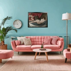 The Toilet Of Venus ('The Rokeby Venus') - National Gallery 1000 Piece Jigsaw Puzzle -All Jigsaw Puzzles AJP NG2057 Rokeby Venus 1000 Velaquez framed wall