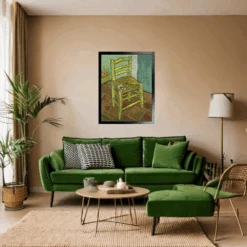 Van Gogh's Chair - National Gallery 1000 Piece Jigsaw Puzzle -All Jigsaw Puzzles AJP NG3862 national gallery Chair 1000 Van Gogh Jigsaw framed wall