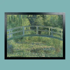 The Water-Lily Pond - National Gallery 1000 Piece Jigsaw Puzzle -All Jigsaw Puzzles AJP NG4240 National Gallery Water Lily Pond 1000 Monet Jigsaw framed
