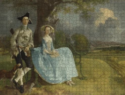 Mr And Mrs Andrews - National Gallery 1000 Piece Jigsaw Puzzle -All Jigsaw Puzzles AJP NG6301 Mr Mrs Andrews 1000 Gainsborough Jigsaw