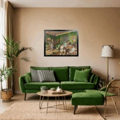 Madame Andre Wormser And Her Children - National Gallery 1000 Piece Jigsaw Puzzle -All Jigsaw Puzzles AJP NG6488 Madame Andre Wormser and her Children 1000 Vuillard framed wall