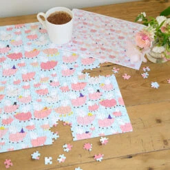 Flying Pig - Impuzzible No.12 -1000 Piece Jigsaw Puzzle -All Jigsaw Puzzles AJP10191 flying pigs impuzzible lifestyle 1