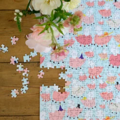 Flying Pig - Impuzzible No.12 -1000 Piece Jigsaw Puzzle -All Jigsaw Puzzles AJP10191 flying pigs impuzzible lifestyle 6