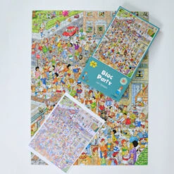 Bloc Party - Len Epstein 1000 Piece Jigsaw Puzzle -All Jigsaw Puzzles AJP10214 Bloc Party 1000 Piece Jigsaw Puzzle 4