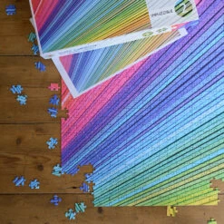 Paper Rainbow - Impuzzible No.2 - Impuzzible 1000 Piece -All Jigsaw Puzzles AJP10597 paper rainbow 1000 piece photography 3