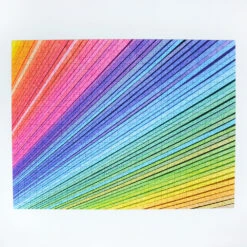 Paper Rainbow - Impuzzible No.2 - Impuzzible 1000 Piece -All Jigsaw Puzzles AJP10597 paper rainbow 1000 piece photography 5