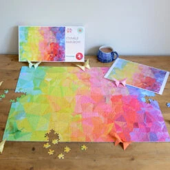 Crinkle Rainbow - Impuzzible No.4 - Impuzzible Jigsaw Puzzle -All Jigsaw Puzzles AJP10599 crinkle rainbow impuzzible lifestyle 4