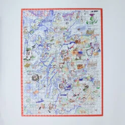 Map Of Scotland - Tim Bulmer 1000 Piece Jigsaw Puzzle -All Jigsaw Puzzles AJP10720 Scotland 1000 Piece Jigsaw Puzzle 2