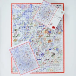 Map Of Scotland - Tim Bulmer 1000 Piece Jigsaw Puzzle -All Jigsaw Puzzles AJP10720 Scotland 1000 Piece Jigsaw Puzzle 4