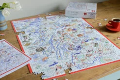 Map Of Scotland - Tim Bulmer 1000 Piece Jigsaw Puzzle -All Jigsaw Puzzles AJP10720 Scotland 1000 Piece Jigsaw Puzzle 6