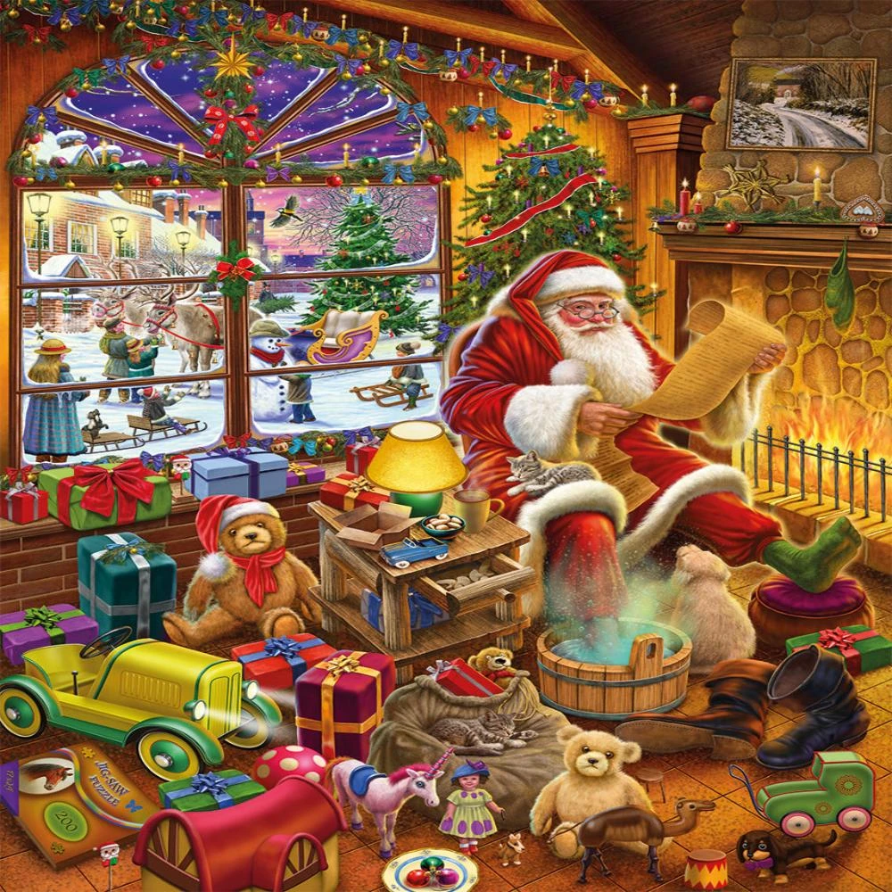 Fantastically Festive Christmas Jigsaw Puzzle Bundle Set 4 Fantastically Festive Christmas Jigsaw Puzzle Bundle Set - Image 2