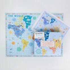 Prisoners Of Geography World Map 500 Piece Jigsaw Puzzle -All Jigsaw Puzzles AJP134598 prisoners of geography world map 500 piece jigsaw puzzle guide box