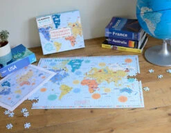 Prisoners Of Geography World Map 500 Piece Jigsaw Puzzle -All Jigsaw Puzzles AJP134598 prisoners of geography world map 500 piece jigsaw puzzle lifestyle 2