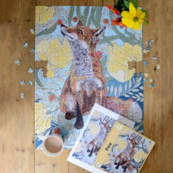 Fox 1000 Piece Jigsaw Puzzle -All Jigsaw Puzzles AJP13505 Loraine Fox 1000 Lifestyle2