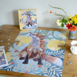 Fox 1000 Piece Jigsaw Puzzle -All Jigsaw Puzzles AJP13505 Loraine Fox 1000 Lifestyle4