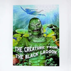 Creature From The Black Lagoon 1000 Piece Jigsaw Puzzle -All Jigsaw Puzzles AJP13524 creature from the black lagoon 1000 piece jigsaw puzzle