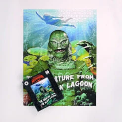 Creature From The Black Lagoon 1000 Piece Jigsaw Puzzle -All Jigsaw Puzzles AJP13524 creature from the black lagoon 1000 piece jigsaw puzzle detail