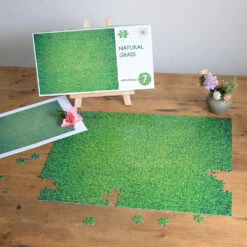 Natural Grass - Impuzzible No.7 - 1000 Or 500 Piece Jigsaw Puzzle -All Jigsaw Puzzles AJP13528 Impuzzible Natural Grass 500 LIFESTYLE 1