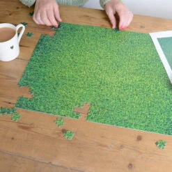 Natural Grass - Impuzzible No.7 - 1000 Or 500 Piece Jigsaw Puzzle -All Jigsaw Puzzles AJP13528 Impuzzible Natural Grass 500 LIFESTYLE 3