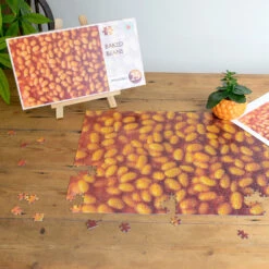 Baked Beans- Impuzzible No.25 - 1000 Or 500 Piece Jigsaw Puzzle -All Jigsaw Puzzles AJP13529 Impuzzible Baked Beans 500 lifestyle 1