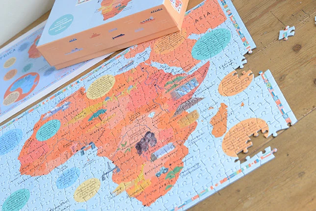 Prisoners Of Geography Africa Map 500 Piece Jigsaw Puzzle 7 Prisoners Of Geography Africa Map 500 Piece Jigsaw Puzzle - Image 5