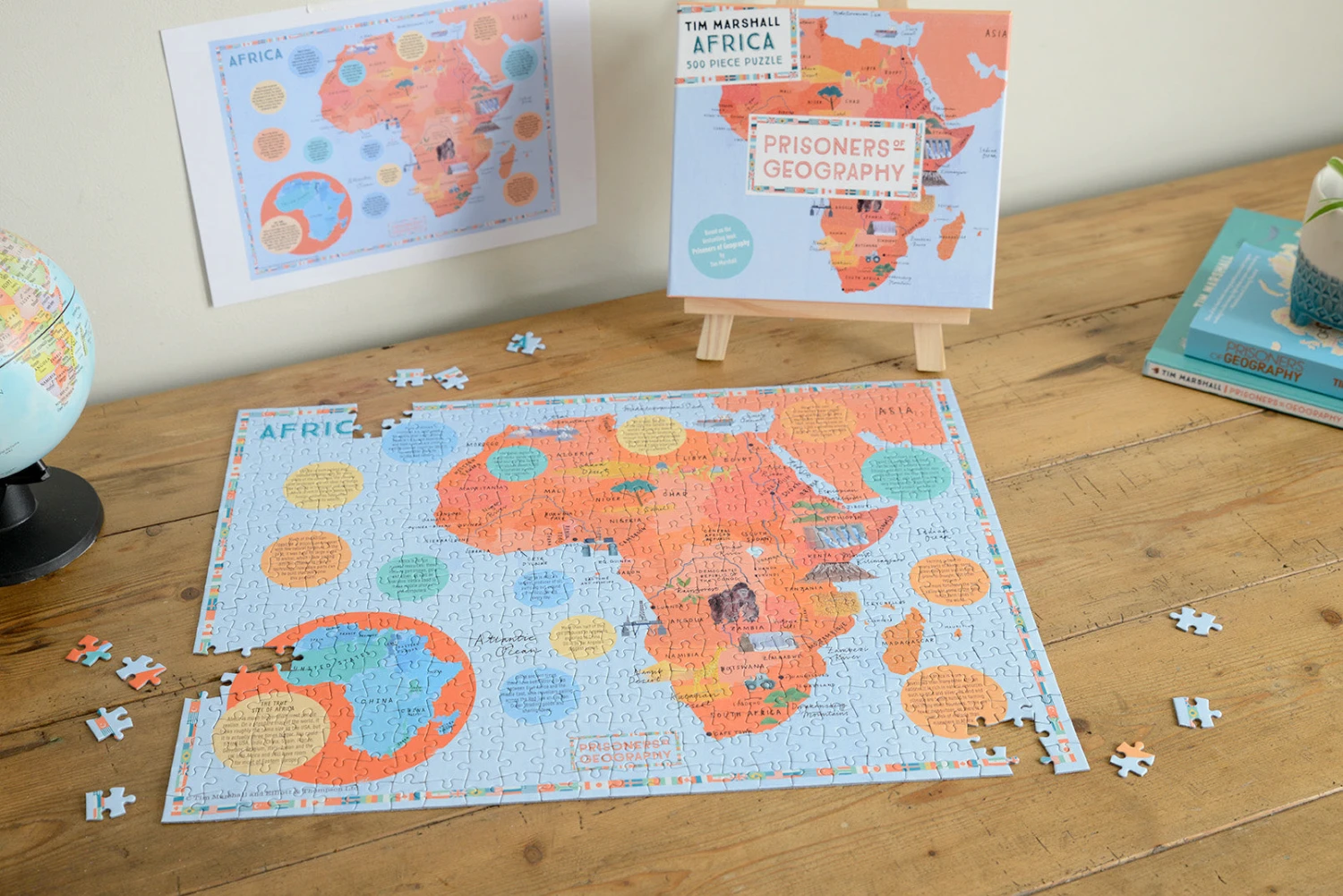 Prisoners Of Geography Africa Map 500 Piece Jigsaw Puzzle 10 Prisoners Of Geography Africa Map 500 Piece Jigsaw Puzzle - Image 8