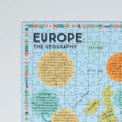 Prisoners Of Geography Europe Map 500 Piece Jigsaw Puzzle -All Jigsaw Puzzles AJP13542 prisoners of geography europe map 500 piece jigsaw puzzle detail