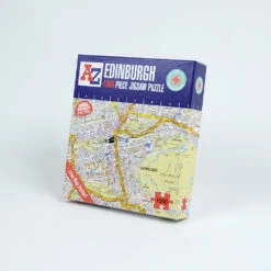 A To Z Map Of Edinburgh 1000 Piece Jigsaw -All Jigsaw Puzzles AJP13555 a to z map of edinburgh 1000 piece jigsaw puzzle box