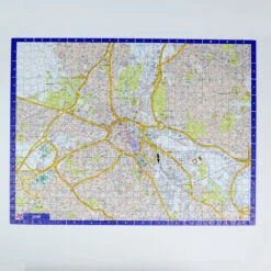 A To Z Map Of Derby 1000 Piece Jigsaw -All Jigsaw Puzzles AJP13579 a to z map of derby 1000 piece jigsaw puzzle