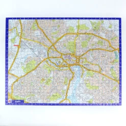 A To Z Map Of Ipswich 1000 Piece Jigsaw -All Jigsaw Puzzles AJP13580 A to Z map of ipswich 1000 piece jigsaw puzzle
