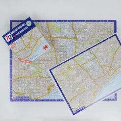 A To Z Map Of Kingston Upon Hull 1000 Piece Jigsaw -All Jigsaw Puzzles AJP13581 A to Z Kingston upon hull 1000 puzzle box guide