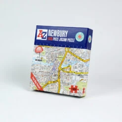 A To Z Map Of Newbury 1000 Piece Jigsaw -All Jigsaw Puzzles AJP13582 A to Z map of Newbury 1000 piece jigsaw puzzle box