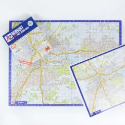 A To Z Map Of Newbury 1000 Piece Jigsaw -All Jigsaw Puzzles AJP13582 A to Z map of Newbury 1000 piece jigsaw puzzle box guide