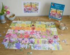 Rainbow Of Flowers 1000 Piece Jigsaw Puzzle -All Jigsaw Puzzles AJP13584 rainbow of flowers 1000 piece jigsaw puzzle 5