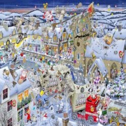 Comical Christmas 2 X 1000 Piece Jigsaw Puzzle Bundle -All Jigsaw Puzzles AJP150987 Mike Jupp I Love Christmas 1000 Piece Jigsaw wr