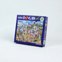 Mike Jupp I Love GB Too! 1000 Piece Jigsaw Puzzle -All Jigsaw Puzzles AJP151007 I Love GB 1000 Piece Jigsaw Puzzle 1