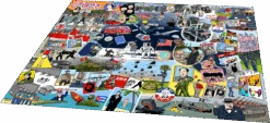 The Telegraph 1960s According To Blower 1000 Or 300 Piece Jigsaw Puzzle -All Jigsaw Puzzles AngledPuzzleWR