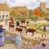 Autumn Village - Sarah Adams 1000 Or 500XL Piece Jigsaw Puzzle -All Jigsaw Puzzles Autumn Village ccd41ddb 3f50 4439 b7f2 bb9811faa191