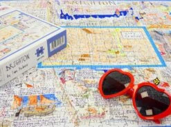 Tim Bulmer Brighton 1000 Piece Jigsaw Puzzle -All Jigsaw Puzzles Brighton close up