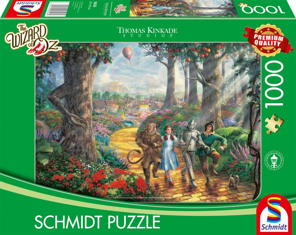 Schmidt Thomas Kinkade: The Wizard Of Oz 1000 Piece Jigsaw Puzzle 4 Schmidt Thomas Kinkade: The Wizard Of Oz 1000 Piece Jigsaw Puzzle - Image 2