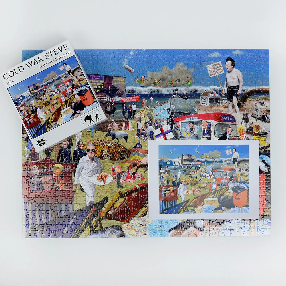 Cold War Steve '2024' 1000 Piece Jigsaw Puzzle 7 Cold War Steve '2024' 1000 Piece Jigsaw Puzzle - Image 5