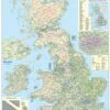 British Isles Road Map 1000 Piece Jigsaw Puzzle -All Jigsaw Puzzles Cartography BIM jig WR