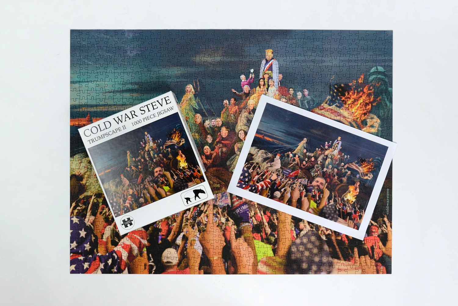 Cold War Steve Trumpscape II 1000 Piece Jigsaw Puzzle 8 Cold War Steve Trumpscape II 1000 Piece Jigsaw Puzzle - Image 6