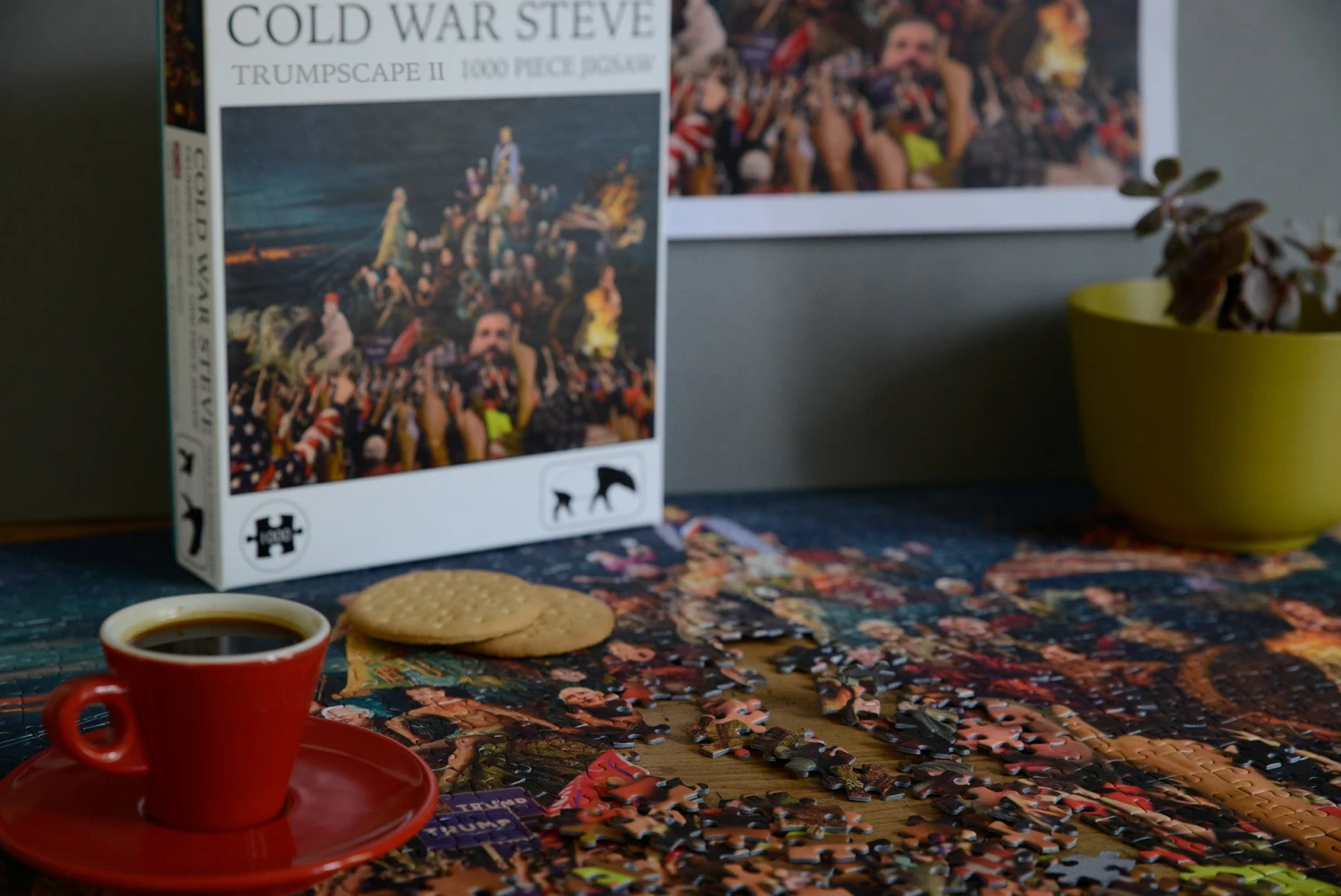 Cold War Steve Trumpscape II 1000 Piece Jigsaw Puzzle 10 Cold War Steve Trumpscape II 1000 Piece Jigsaw Puzzle - Image 8